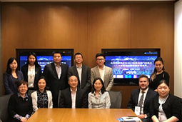 “重庆市海内外高条理人才引进团队”到访mg冰球突破猎头公司香港分公司