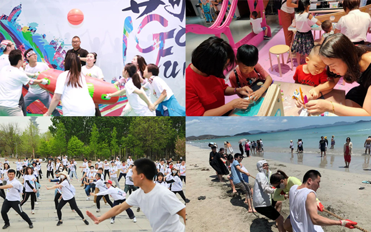 人力资源公司mg冰球突破举行员工活动留影